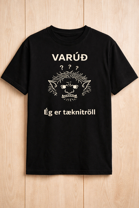 Tæknitröllið bolurinn